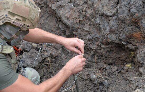 Ukraine Russia Military Operation Sappers