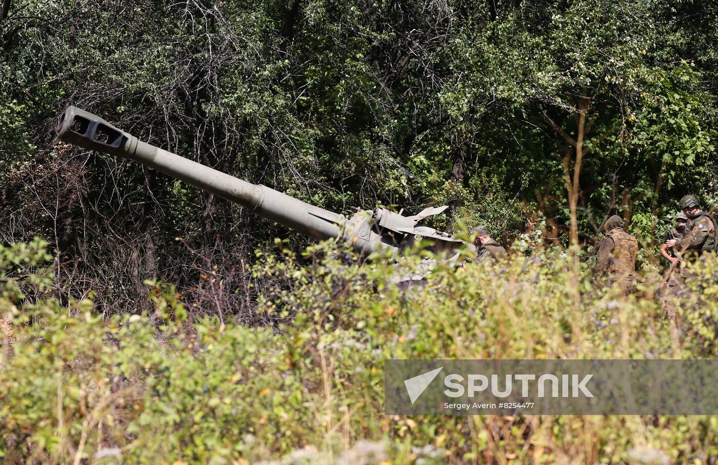 DPR Russia Ukraine Military Operation Artillery Unit