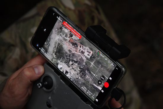 Ukraine Russia Military Operation Frontline