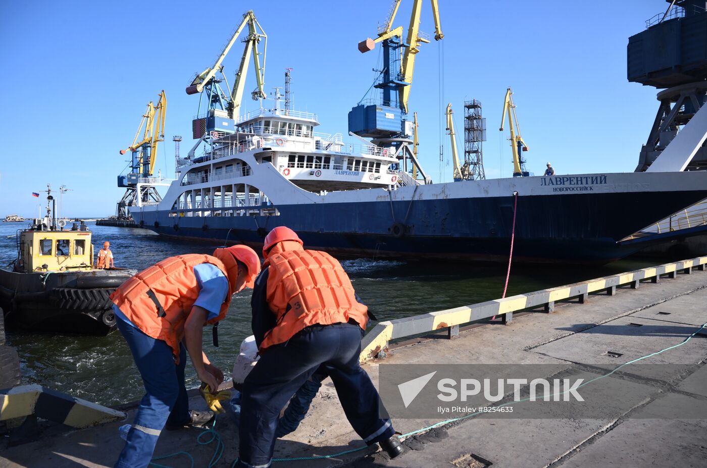 DPR Russia Ukraine Military Operation Ferry