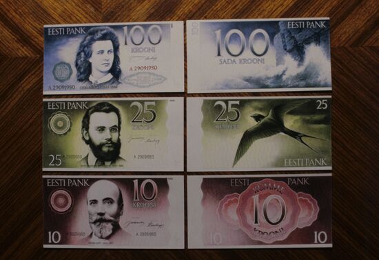 Estonian kroon, new Estonian money