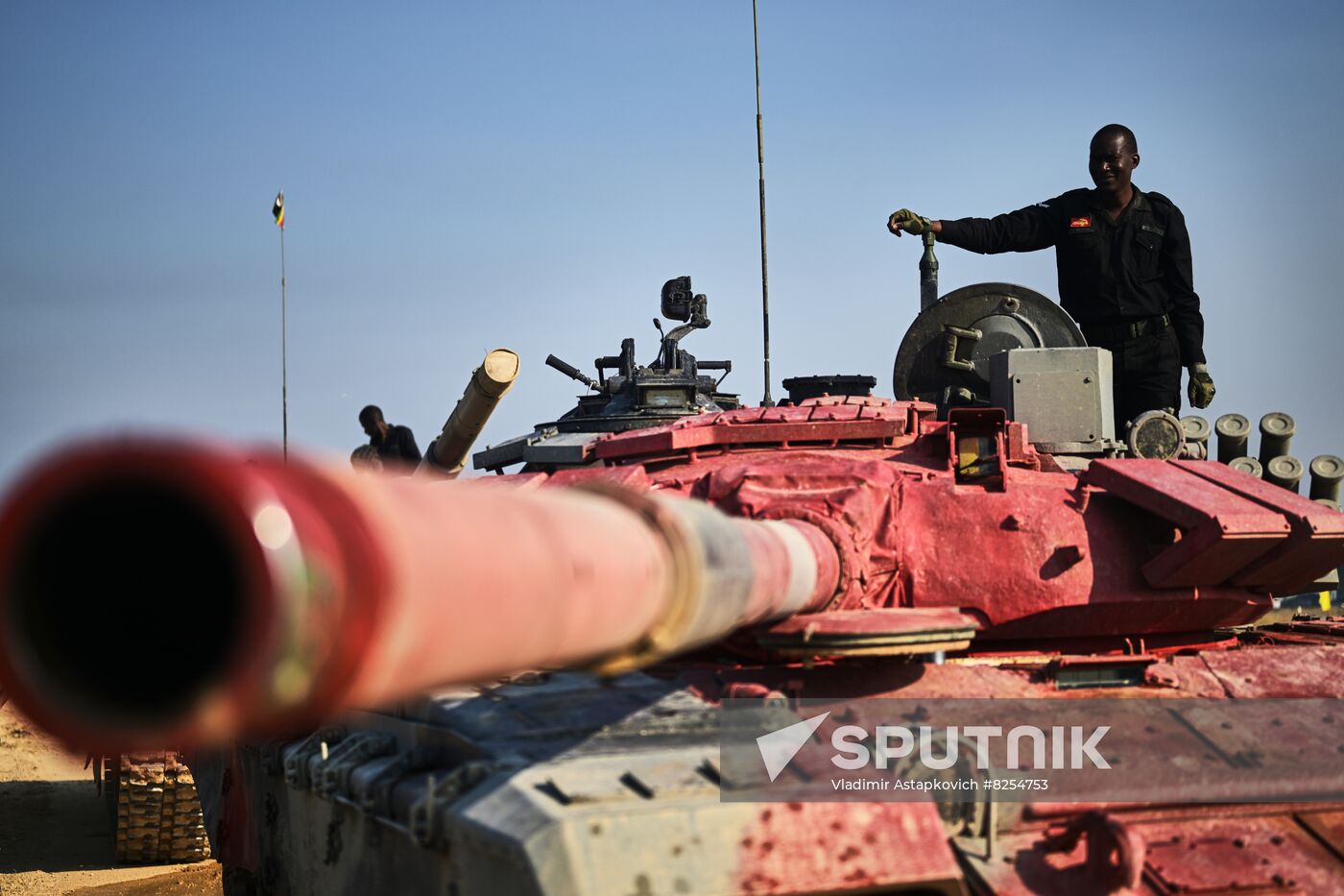 Russia Army Games Tank Biathlon