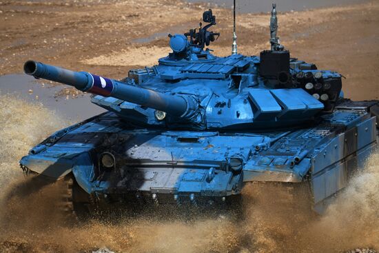 Russia Army Games Tank Biathlon