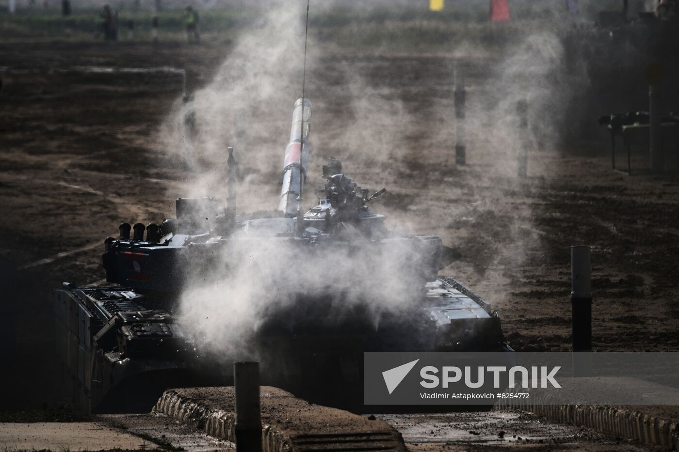 Russia Army Games Tank Biathlon