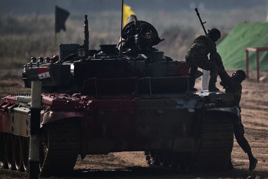 Russia Army Games Tank Biathlon