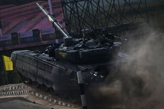 Russia Army Games Tank Biathlon
