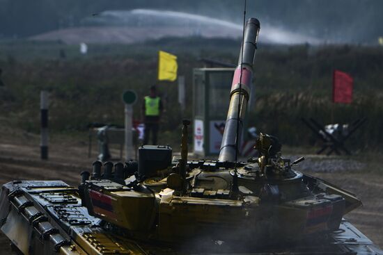 Russia Army Games Tank Biathlon