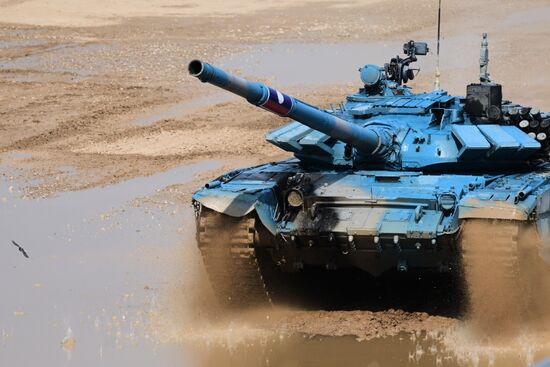 Russia Army Games Tank Biathlon