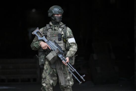 Ukraine Russia Military Operation Steel Plant