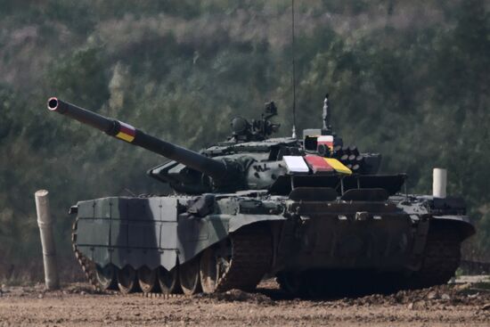 Russia Army Games Tank Biathlon