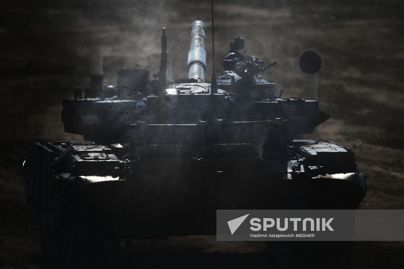 Russia Army Games Tank Biathlon