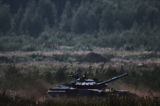 Russia Army Games Tank Biathlon
