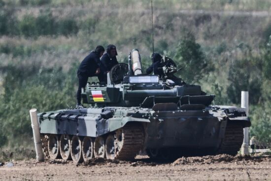 Russia Army Games Tank Biathlon