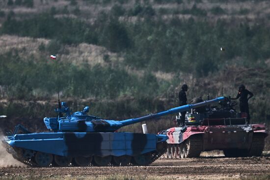 Russia Army Games Tank Biathlon