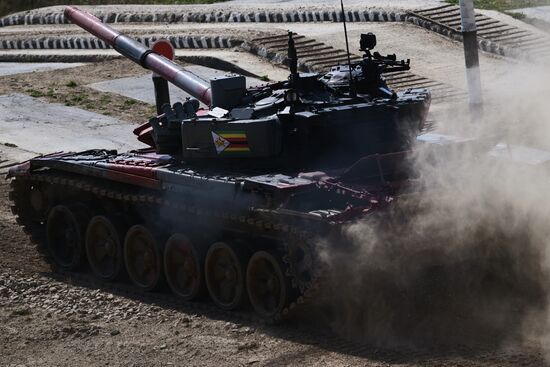 Russia Army Games Tank Biathlon