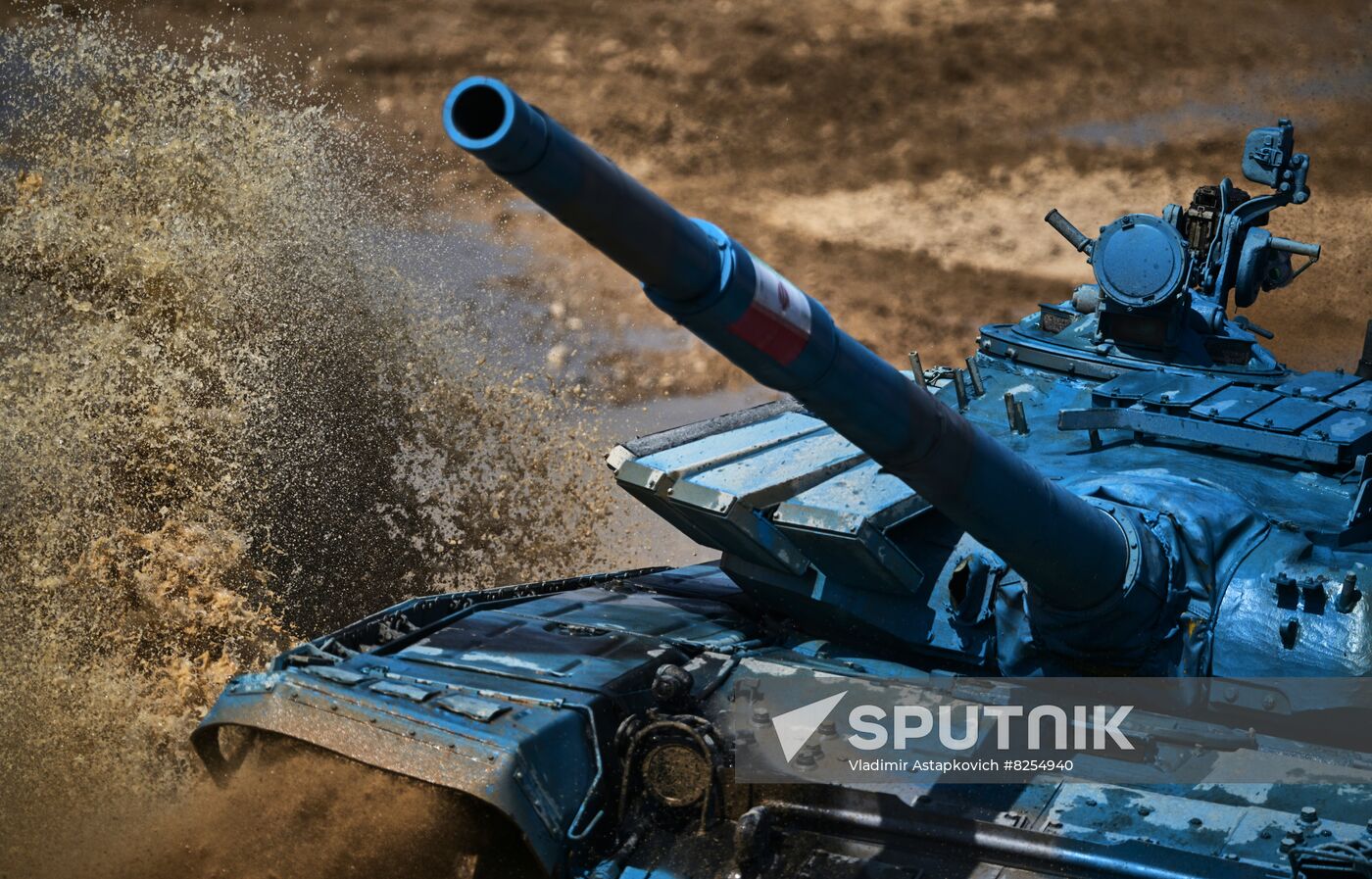 Russia Army Games Tank Biathlon
