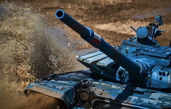 Russia Army Games Tank Biathlon