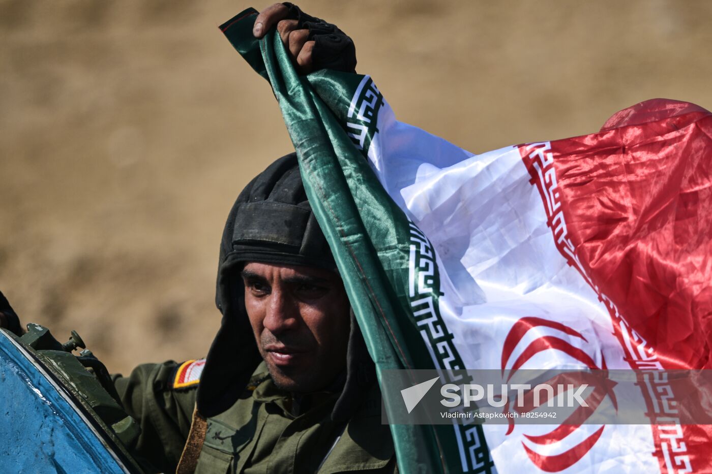 Russia Army Games Tank Biathlon