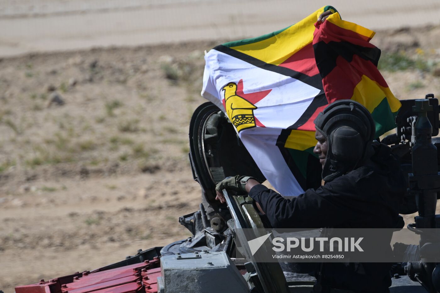 Russia Army Games Tank Biathlon