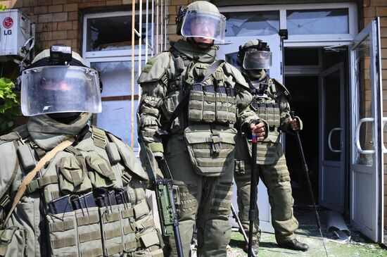 DPR Russia Ukraine Military Operation Demining