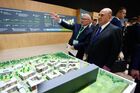 Russian Prime Minister Mikhail Mishustin, accompanied by Kirov Region Acting Governor Alexander Sokolov, visits the exhibition of All-Russian forums "Development of small towns and historical settlements" and "Environment for life: your own home" in Tambov, Russia. Location: Russia, Tambov. Author: Dmitry Astakhov/Sputnik. Russia Mishustin Central Federal District