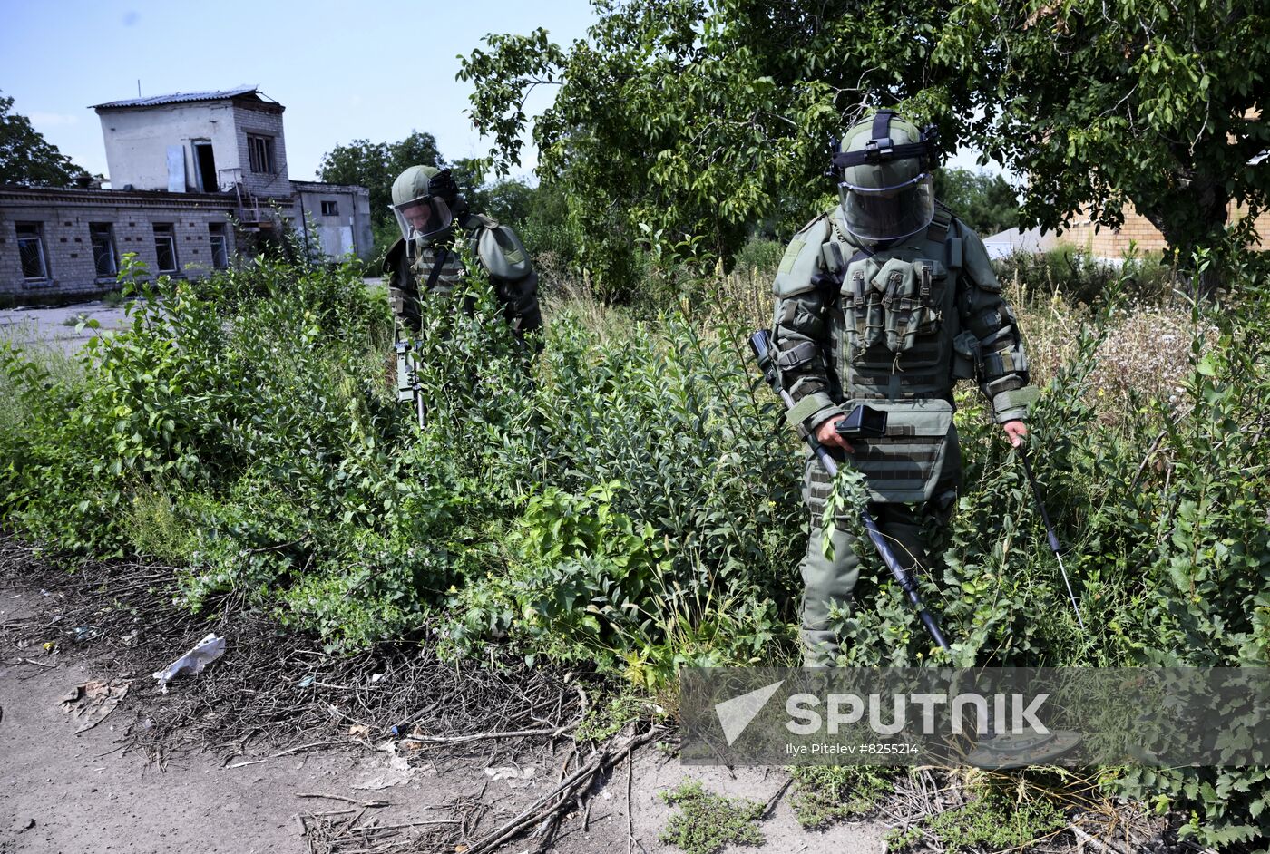 DPR Russia Ukraine Military Operation Demining