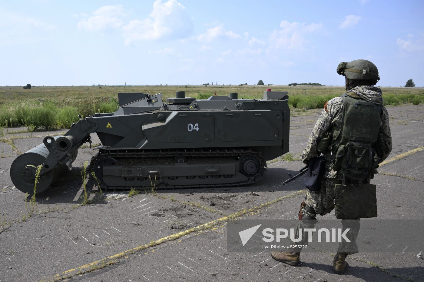 DPR Russia Ukraine Military Operation Demining