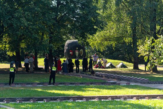 Latvia WWII Soviet Soldiers Reburial