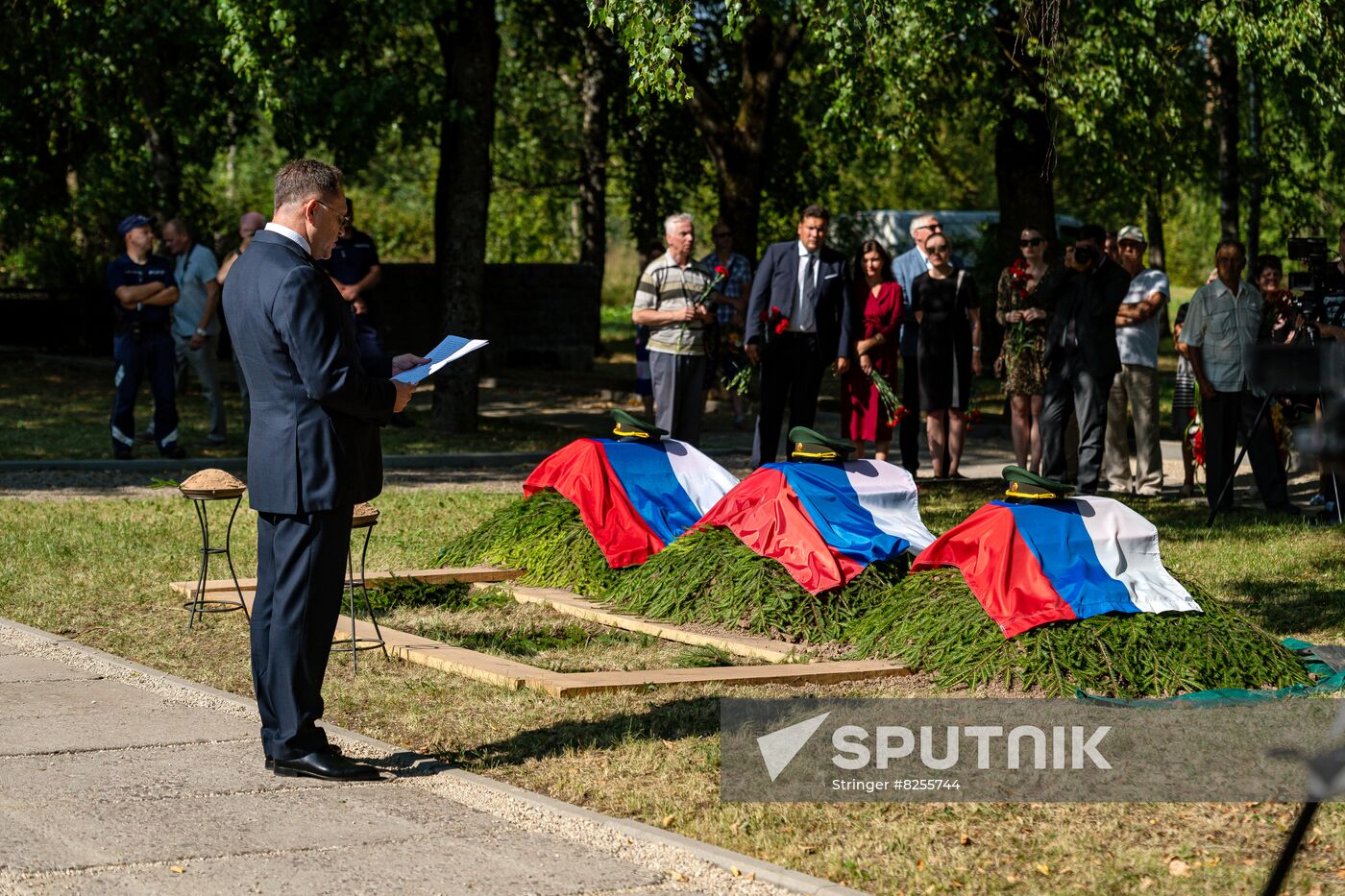 Latvia WWII Soviet Soldiers Reburial