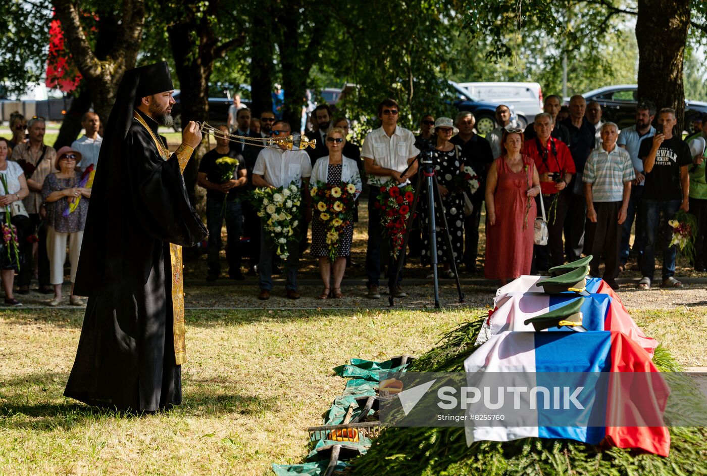 Latvia WWII Soviet Soldiers Reburial