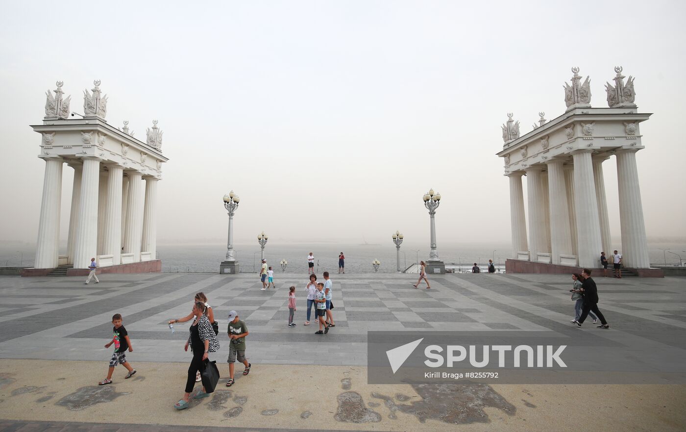 Russia Dust Storm