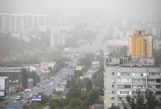 Russia Dust Storm
