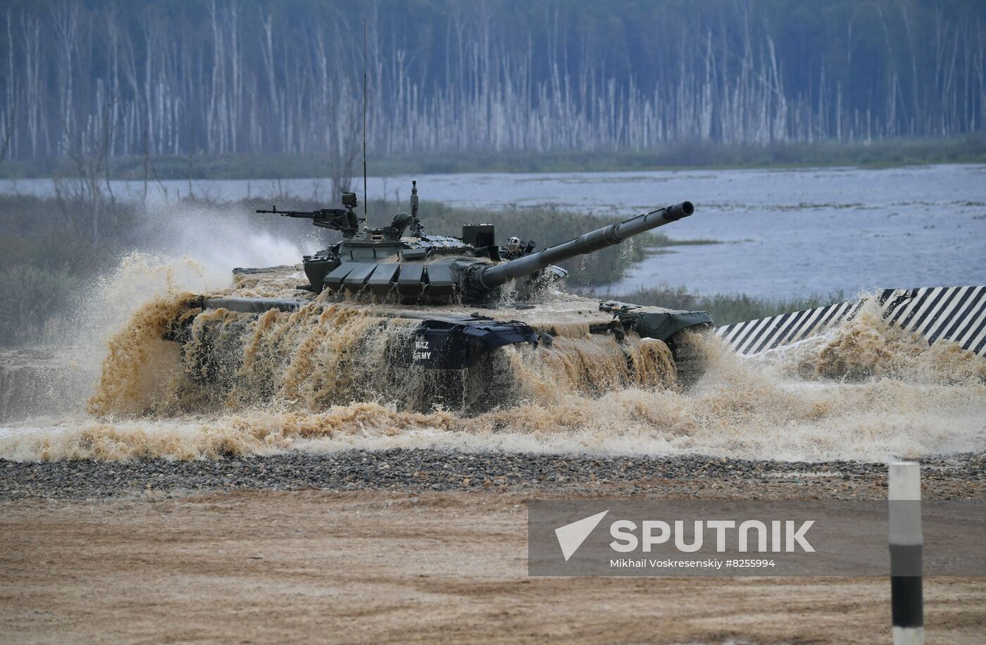 Russia Army Games Tank Biathlon