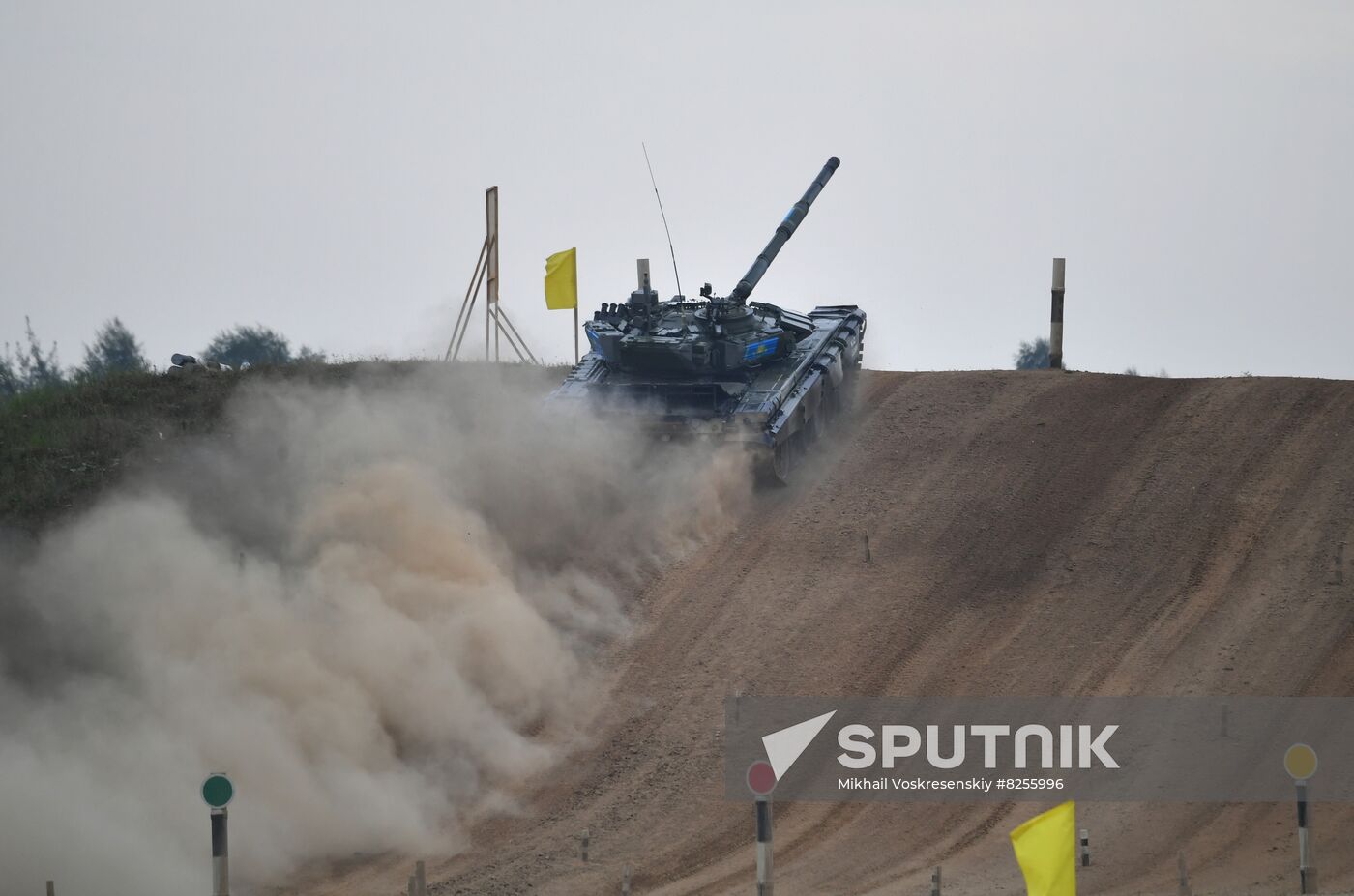 Russia Army Games Tank Biathlon
