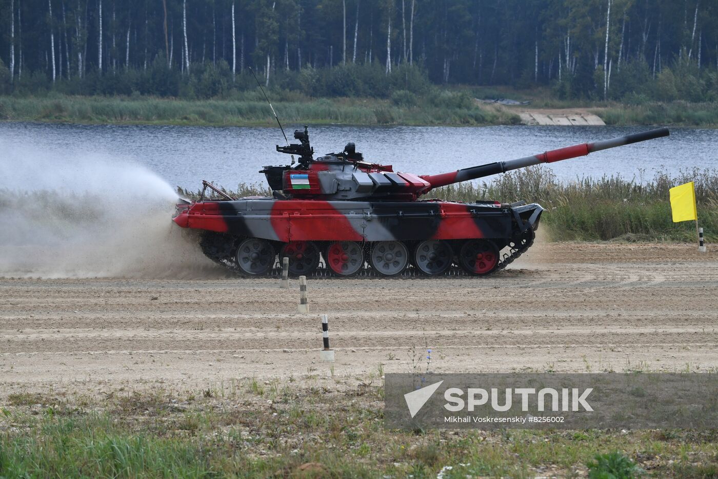 Russia Army Games Tank Biathlon