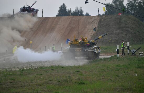 Russia Army Games Tank Biathlon