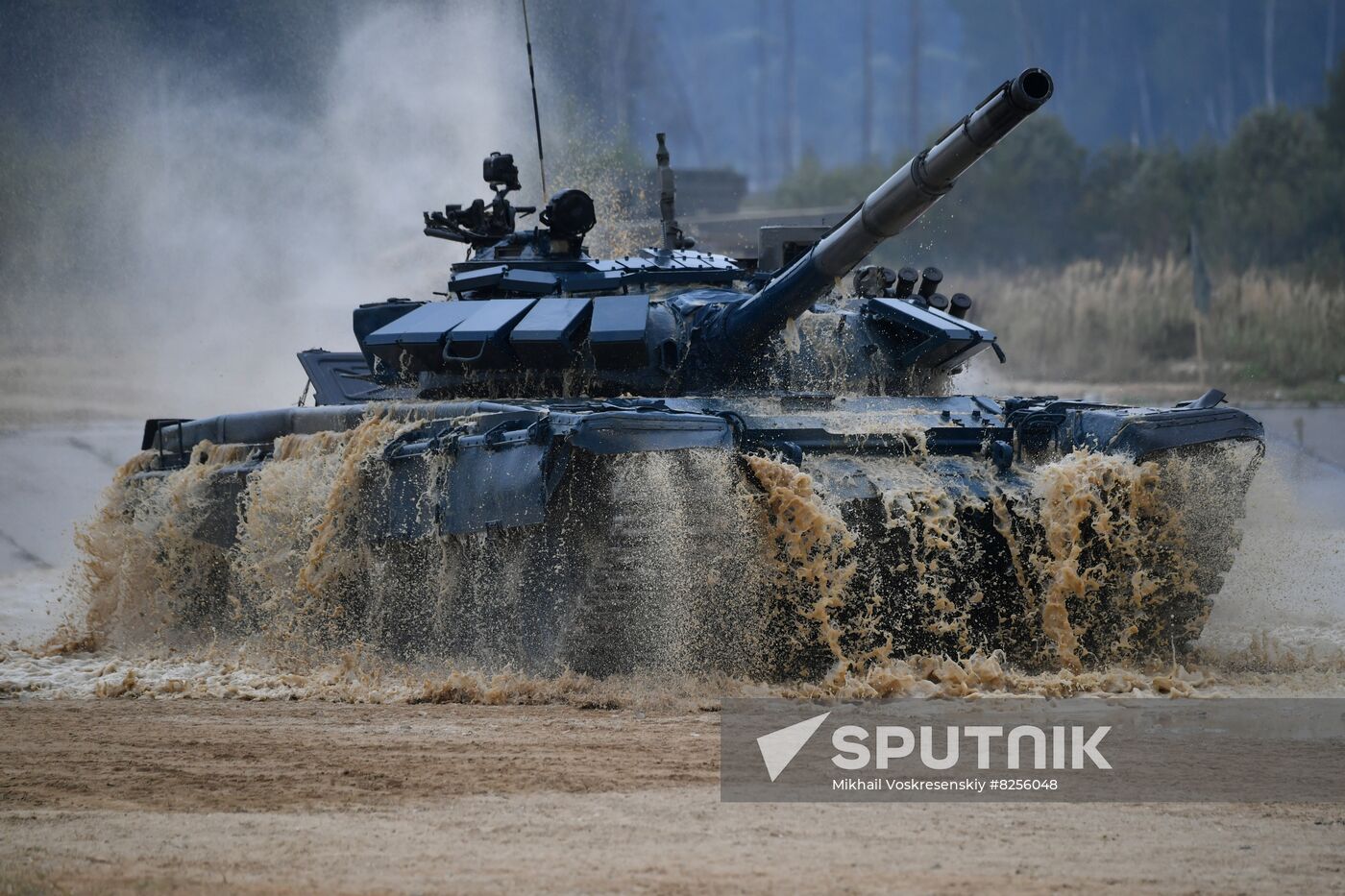 Russia Army Games Tank Biathlon