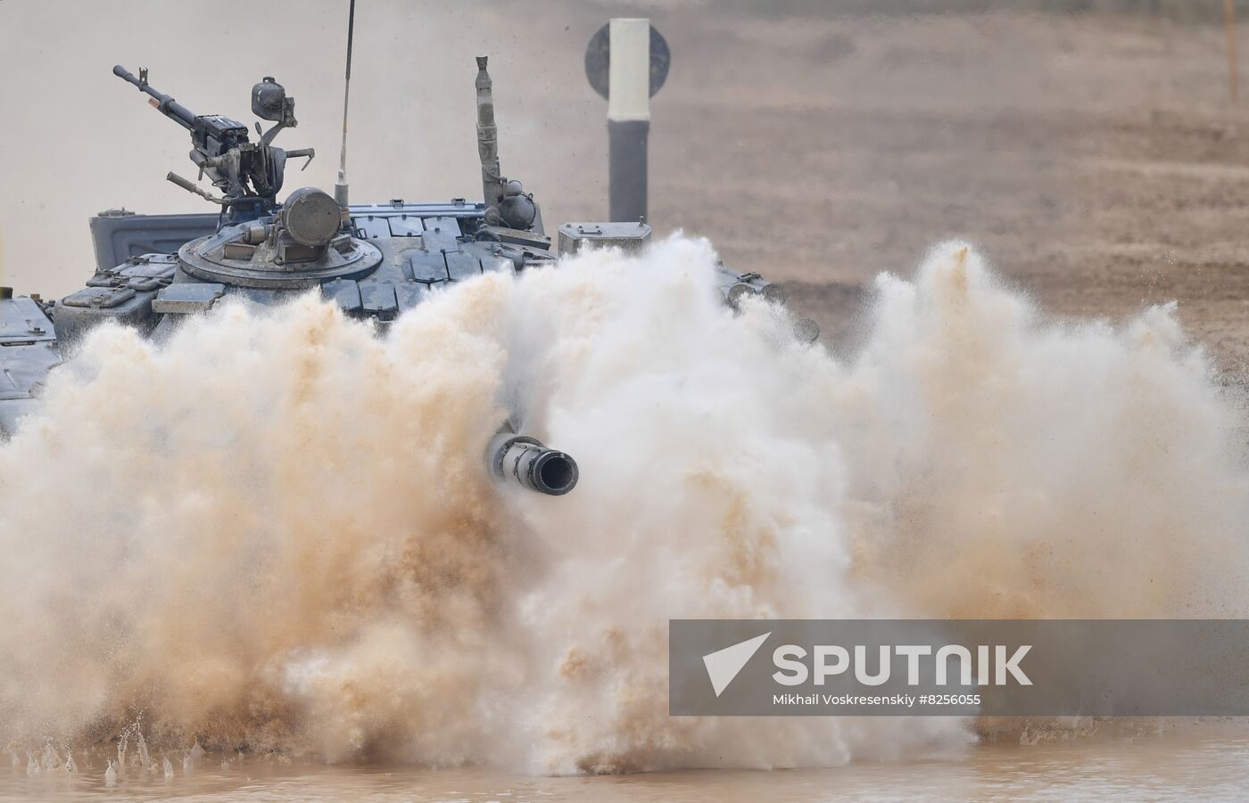 Russia Army Games Tank Biathlon