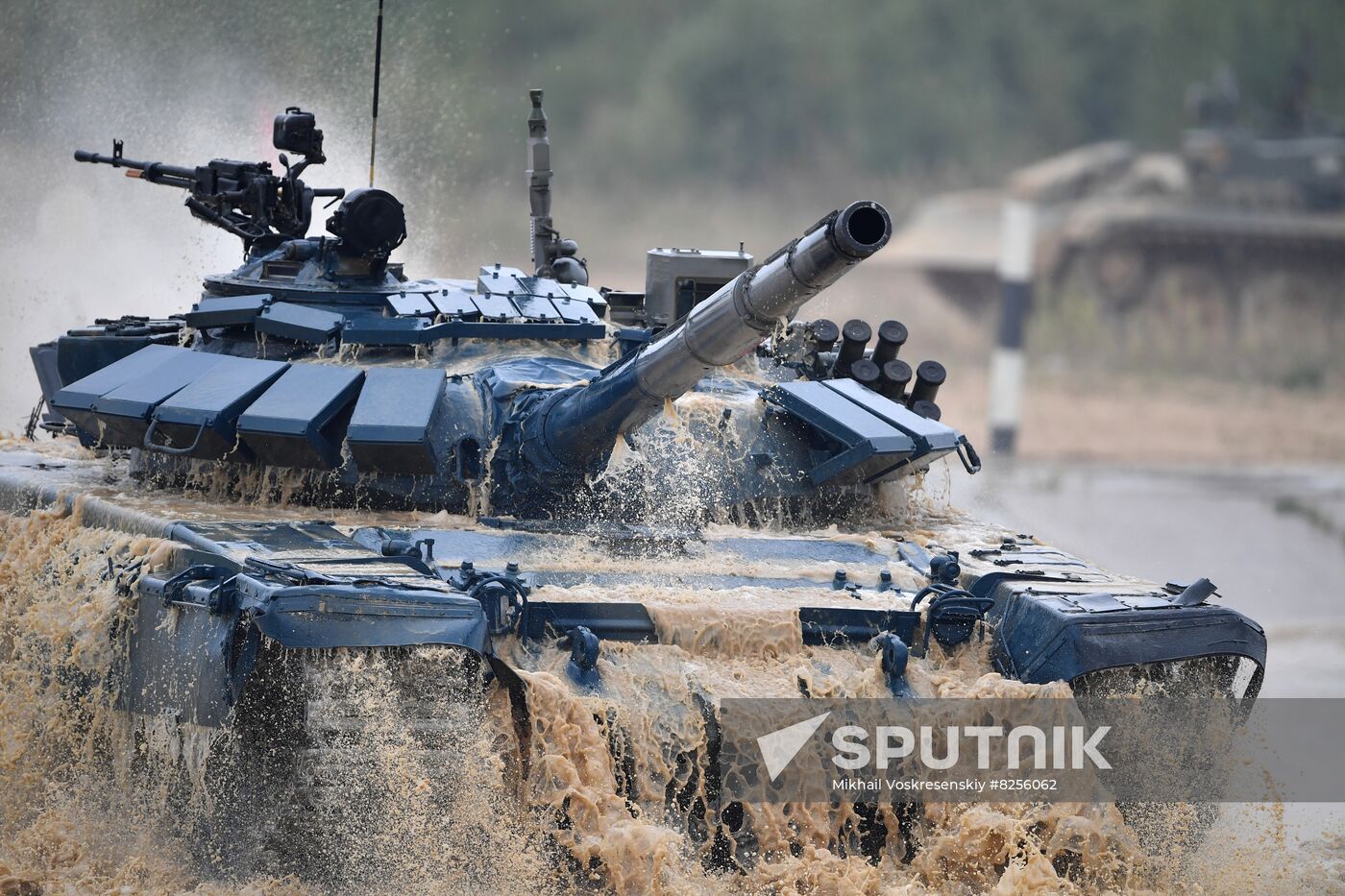 Russia Army Games Tank Biathlon
