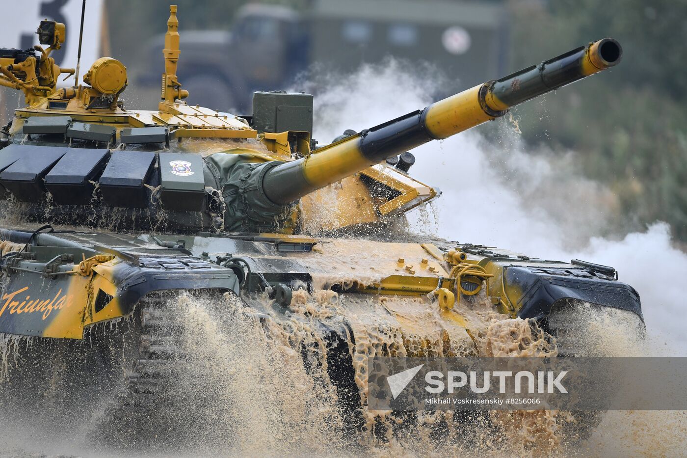 Russia Army Games Tank Biathlon
