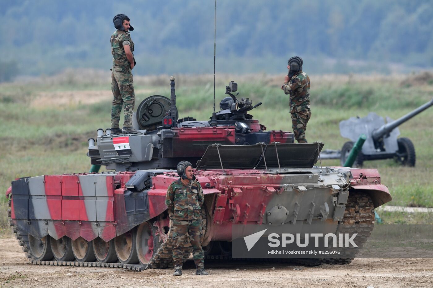 Russia Army Games Tank Biathlon