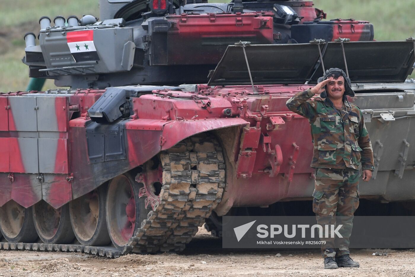 Russia Army Games Tank Biathlon