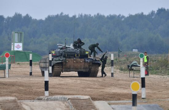 Russia Army Games Tank Biathlon