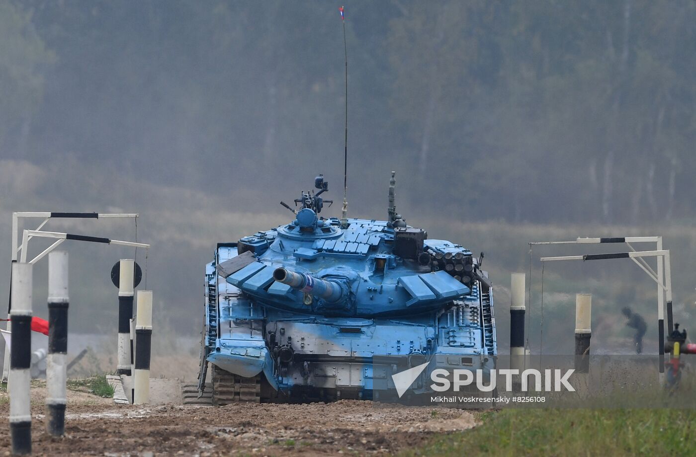 Russia Army Games Tank Biathlon