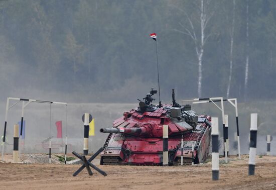 Russia Army Games Tank Biathlon