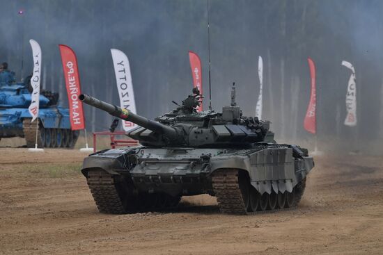 Russia Army Games Tank Biathlon