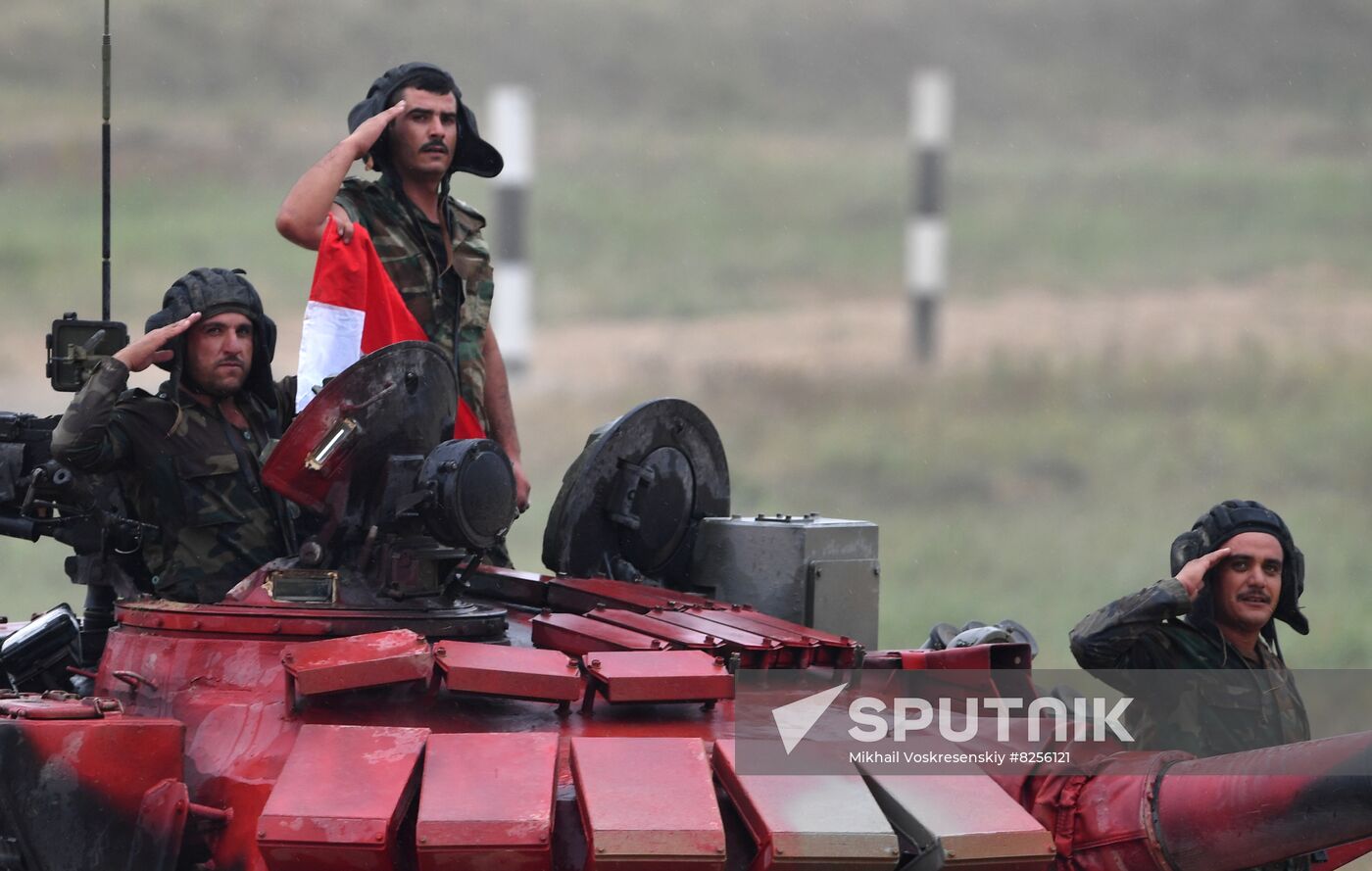 Russia Army Games Tank Biathlon