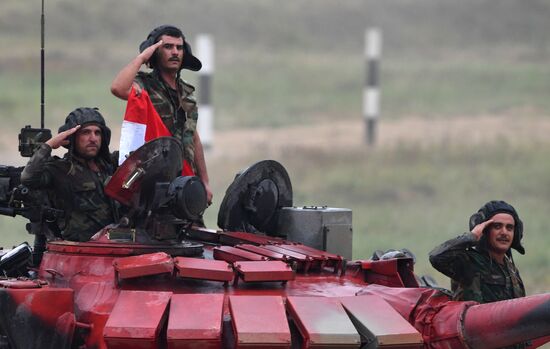 Russia Army Games Tank Biathlon