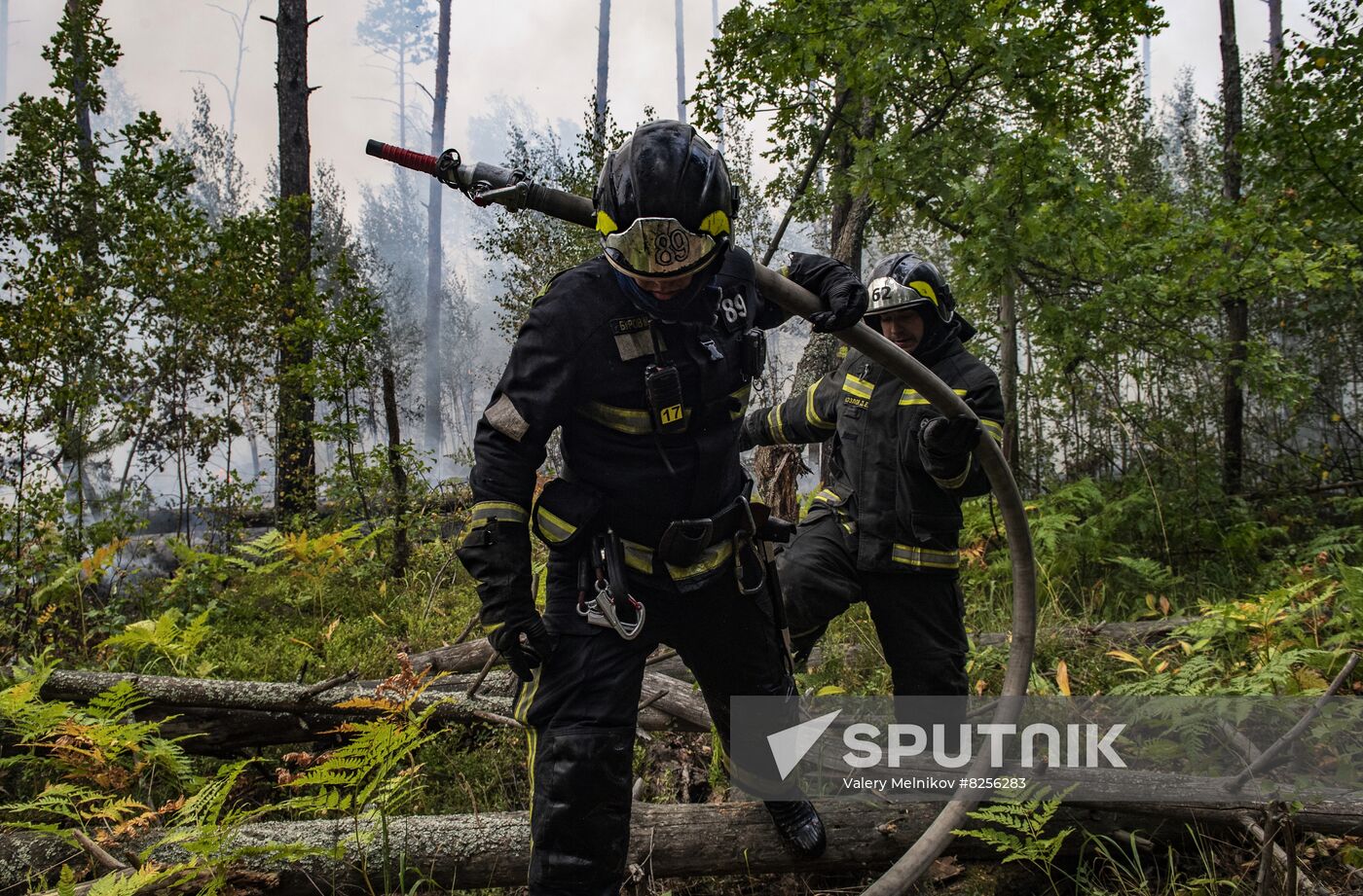 Russia Wildfires