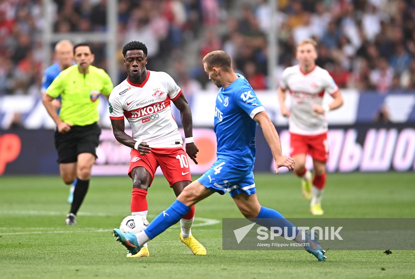 Russia Soccer Premier-League Dynamo - Spartak